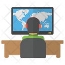 پیش‌نمایش فایل customer-support-201 از پک آیکن‌های مسطح خرید کسب و کار