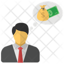 پیش‌نمایش فایل investor-83 از پک آیکن‌های مسطح خرید کسب و کار