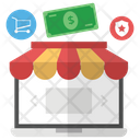 پیش‌نمایش فایل online-shop-46 از پک آیکن‌های مسطح خرید کسب و کار