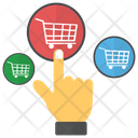پیش‌نمایش فایل online-shopping-373 از پک آیکن‌های مسطح خرید کسب و کار