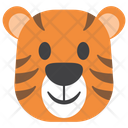 پیش‌نمایش فایل tiger-emoji-1 از پک آیکن‌های وکتور ببر بامزه