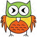 پیش‌نمایش فایل owl-323 از پک آیکن‌های وکتور جغد بچه کارتونی