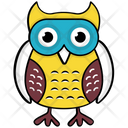 پیش‌نمایش فایل owl-327 از پک آیکن‌های وکتور جغد بچه کارتونی