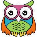 پیش‌نمایش فایل owl-330 از پک آیکن‌های وکتور جغد بچه کارتونی