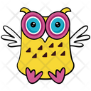 پیش‌نمایش فایل owl-334 از پک آیکن‌های وکتور جغد بچه کارتونی