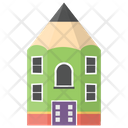 پیش‌نمایش فایل house-design-10 از پک آیکن‌های مسطح نقاشی خانه
