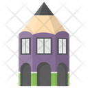 پیش‌نمایش فایل house-design-6 از پک آیکن‌های مسطح نقاشی خانه
