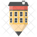 پیش‌نمایش فایل house-design-8 از پک آیکن‌های مسطح نقاشی خانه