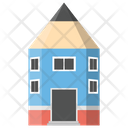 پیش‌نمایش فایل house-drawing-10 از پک آیکن‌های مسطح نقاشی خانه