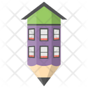 پیش‌نمایش فایل house-picture از پک آیکن‌های مسطح نقاشی خانه