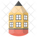 پیش‌نمایش فایل house-sketch-8 از پک آیکن‌های مسطح نقاشی خانه