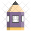 پیش‌نمایش فایل house-sketch-9 از پک آیکن‌های مسطح نقاشی خانه