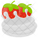 پیش‌نمایش فایل strawberry-tart-2 از پک خامه فرم گرفته و میوه