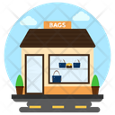 پیش‌نمایش فایل bag-store از پک نمای بیرونی ساختمان‌های تجاری