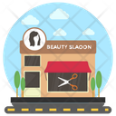 پیش‌نمایش فایل beauty-salon-2 از پک نمای بیرونی ساختمان‌های تجاری
