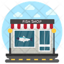 پیش‌نمایش فایل fish-shop از پک نمای بیرونی ساختمان‌های تجاری