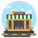پیش‌نمایش فایل flower-shop-2 از پک نمای بیرونی ساختمان‌های تجاری