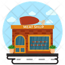 پیش‌نمایش فایل meat-shop-2 از پک نمای بیرونی ساختمان‌های تجاری