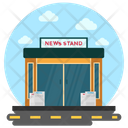 پیش‌نمایش فایل news-stand از پک نمای بیرونی ساختمان‌های تجاری