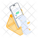 پیش‌نمایش فایل mobile-invoice-9228479 از پک مالی و پول