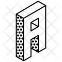 پیش‌نمایش فایل letter-a از پک الفبا و اعداد