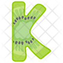 پیش‌نمایش فایل letter-k-1 از پک الفبای انتزاعی