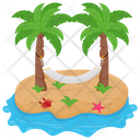 پیش‌نمایش فایل island-hammock-2 از پک صحنه‌های مختلف از جزایر