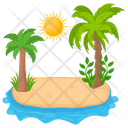 پیش‌نمایش فایل palm-trees-14 از پک صحنه‌های مختلف از جزایر