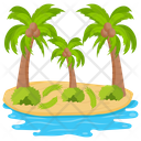 پیش‌نمایش فایل palm-trees-25 از پک صحنه‌های مختلف از جزایر