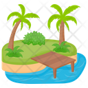 پیش‌نمایش فایل palm-trees-26 از پک صحنه‌های مختلف از جزایر