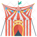 پیش‌نمایش فایل circus-tent-20 از پک سیرک کارناوال