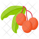 پیش‌نمایش فایل lychee-16 از پک آیکن‌های مسطح انواع توت