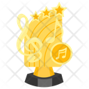 پیش‌نمایش فایل music-award-6 از پک تندیس جایزه موسیقی