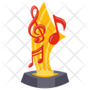 پیش‌نمایش فایل music-trophy-1 از پک تندیس جایزه موسیقی