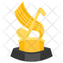 پیش‌نمایش فایل music-trophy-2 از پک تندیس جایزه موسیقی