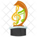 پیش‌نمایش فایل music-trophy-4 از پک تندیس جایزه موسیقی