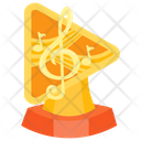 پیش‌نمایش فایل music-trophy از پک تندیس جایزه موسیقی