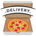 پیش‌نمایش فایل delivery-pizza از پک لوگوهای پیتزا