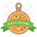 پیش‌نمایش فایل pizza-label از پک لوگوهای پیتزا