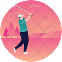 پیش‌نمایش فایل golfing از پک فعالیت‌ها (گرادیان)