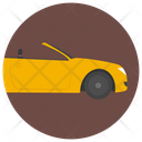 پیش‌نمایش فایل convertible-car-17 از پک آیکن‌های مسطح وسایل نقلیه