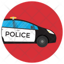 پیش‌نمایش فایل police-car-61 از پک آیکن‌های مسطح وسایل نقلیه