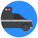 پیش‌نمایش فایل police-van-8 از پک آیکن‌های مسطح وسایل نقلیه