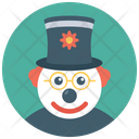 پیش‌نمایش فایل auguste-clown-2 از پک آواتارهای چهره دلقک سیرک