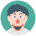 پیش‌نمایش فایل character-clown-1 از پک آواتارهای چهره دلقک سیرک