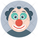 پیش‌نمایش فایل circus-clown-1 از پک آواتارهای چهره دلقک سیرک
