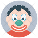 پیش‌نمایش فایل circus-clown-3 از پک آواتارهای چهره دلقک سیرک