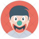 پیش‌نمایش فایل clown-252 از پک آواتارهای چهره دلقک سیرک