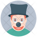 پیش‌نمایش فایل clown-257 از پک آواتارهای چهره دلقک سیرک