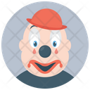 پیش‌نمایش فایل clown-258 از پک آواتارهای چهره دلقک سیرک